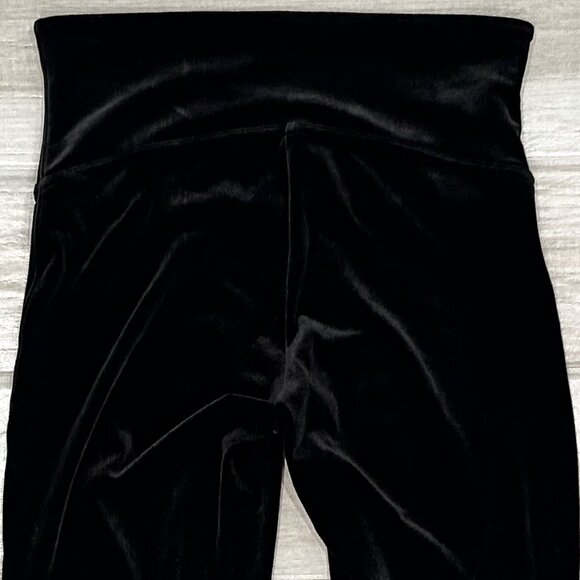 Spanx Ready To Wow! High Rise Velvet Leggings in Black Style 2070 Women's Sz XL - Picture 6 of 15